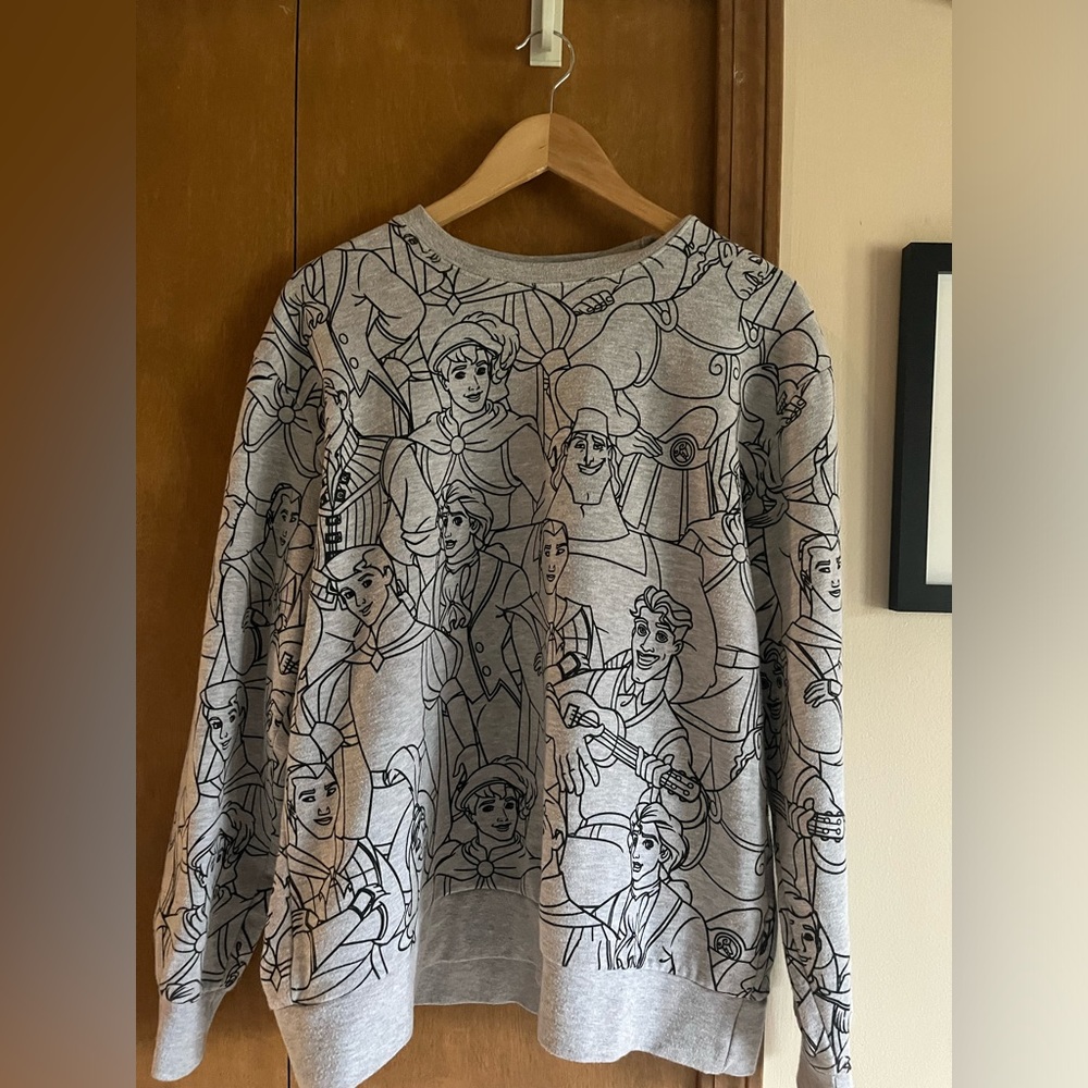 Oh my Disney prince sweatshirt